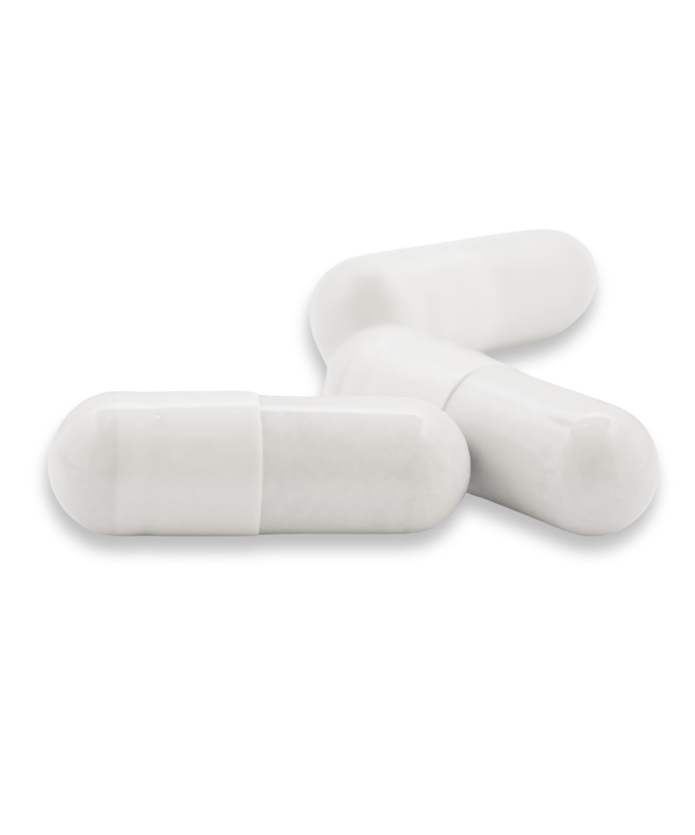 3 Capsules white