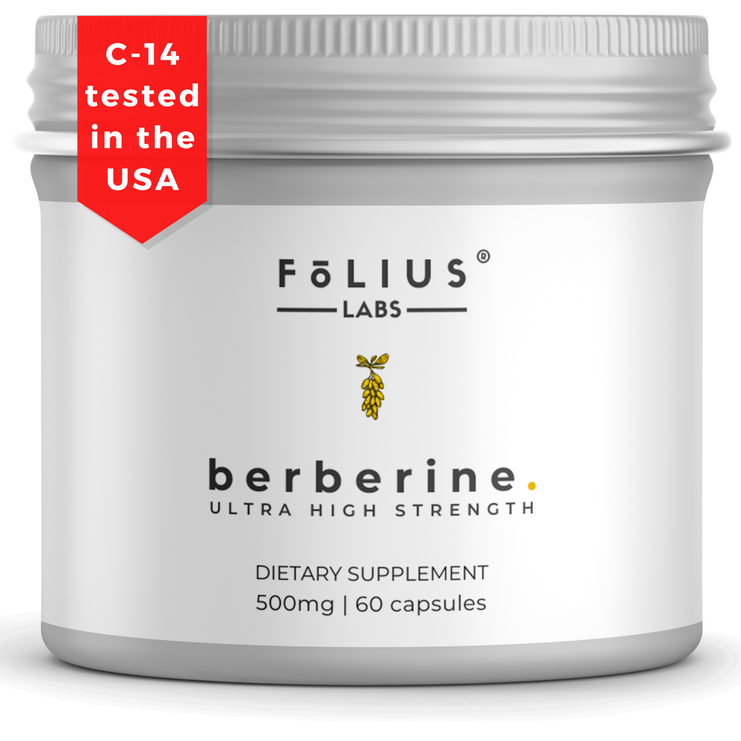 Berberine 97% Supplement 60caps