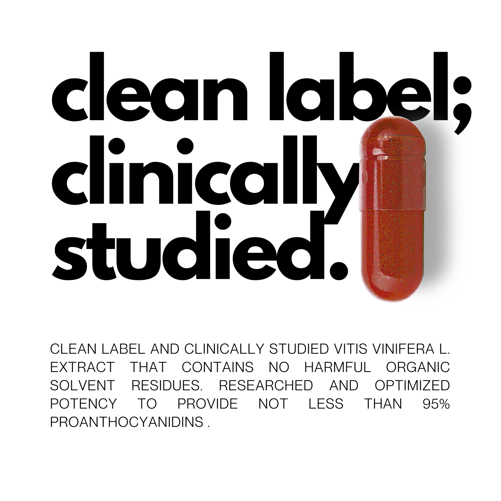 Clean Label Grape Seed Extract