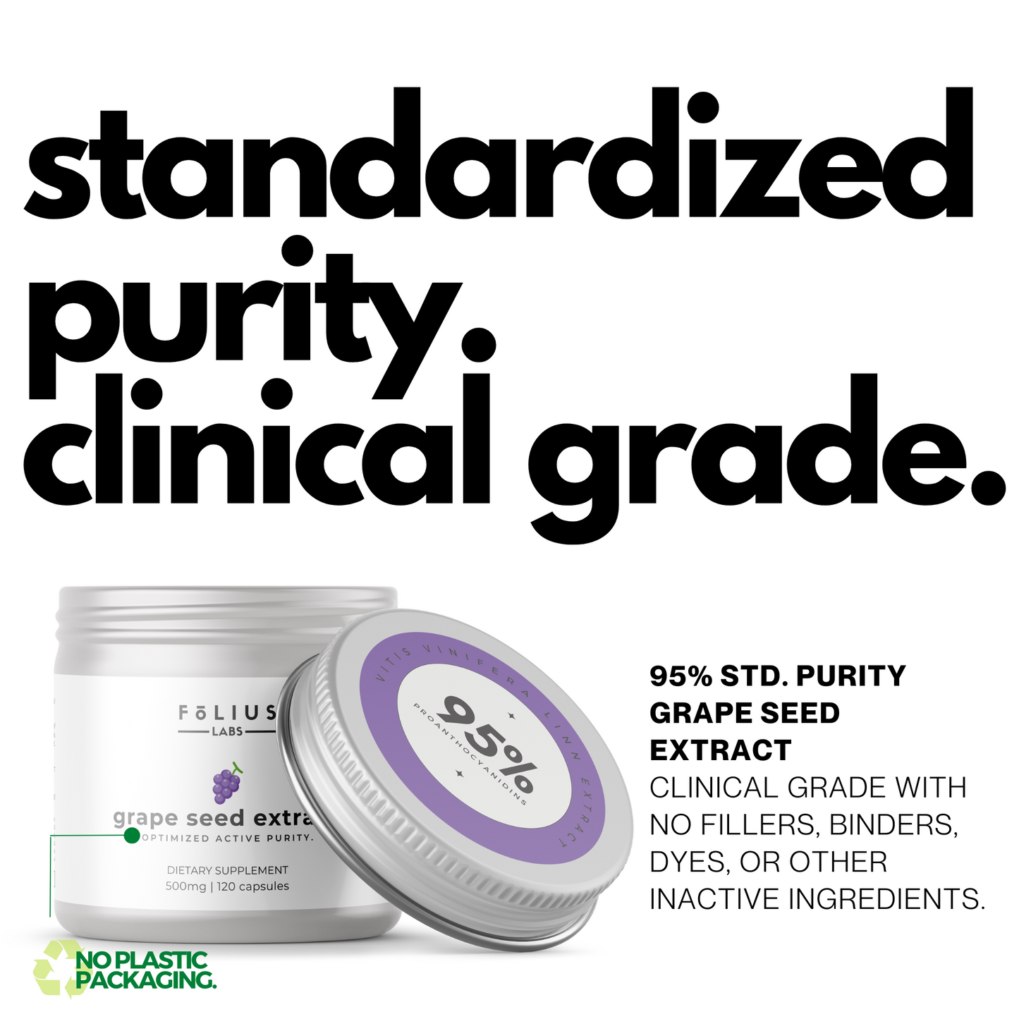 Grape Seed Extract 95% Standard Purity
