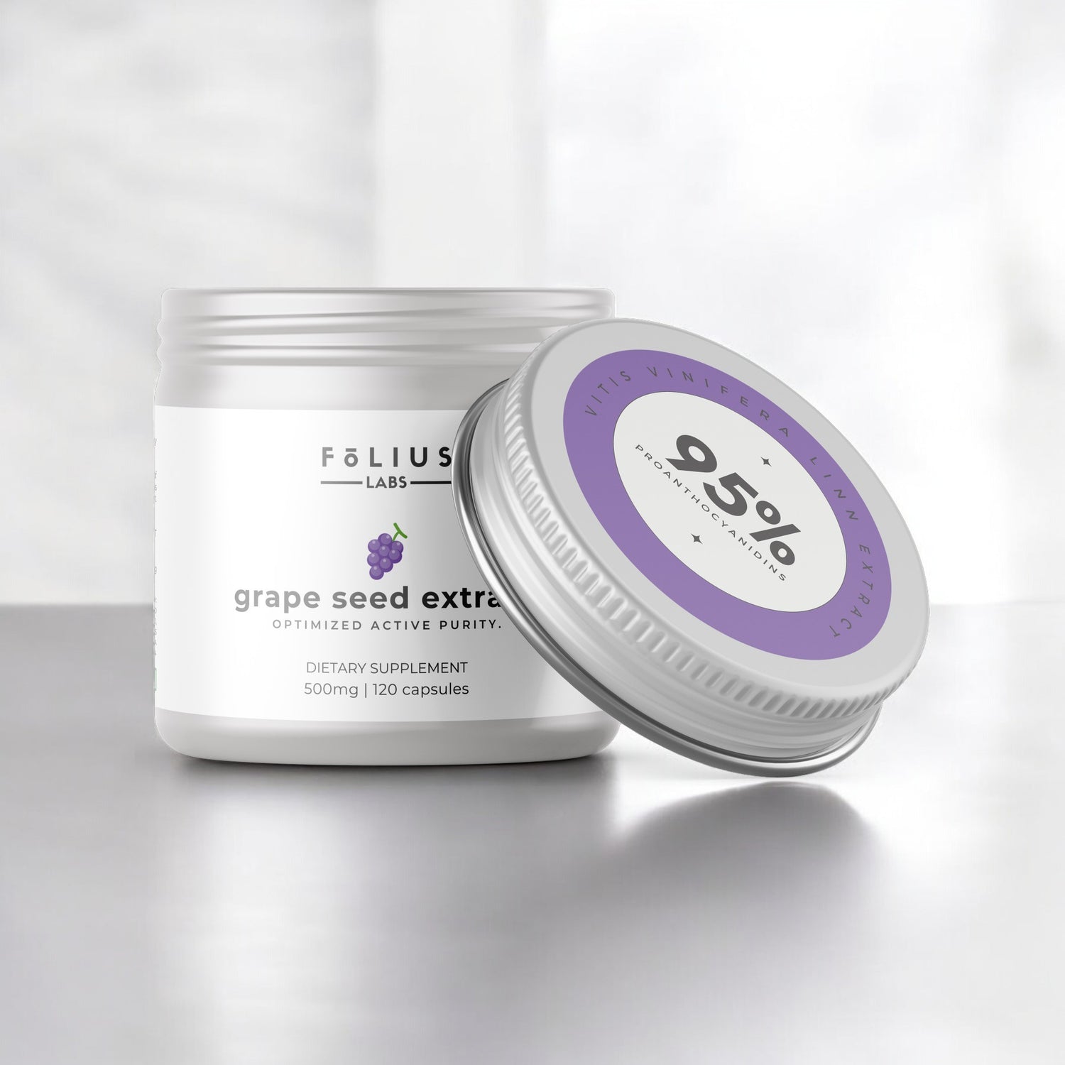 grape seed extract open tin