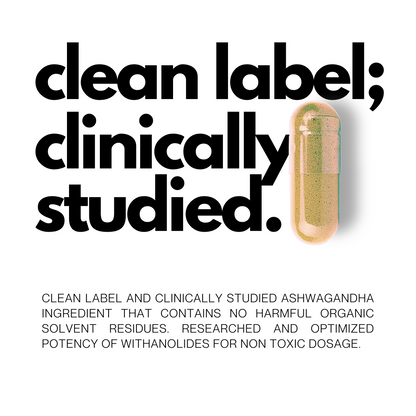 FōLIUS LABS® Ashwagandha Clean Label