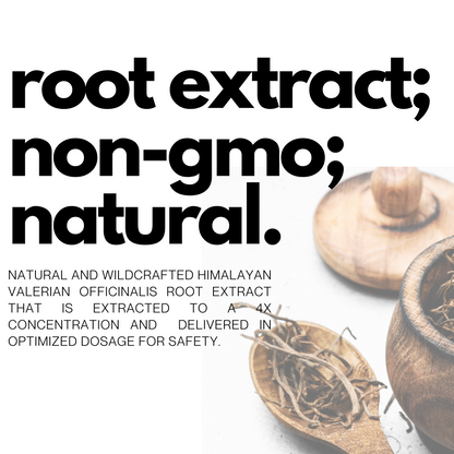 Valerian Extract 4:1 Supplement Non-GMO